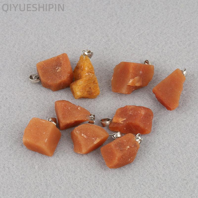 Natural Vrystal Rough Stone Pendant - My Vibe Finder