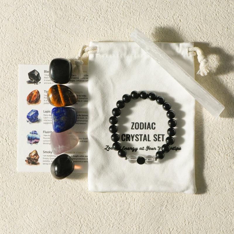 12 Zodiac Polished Gravel Gift Set - My Vibe Finder