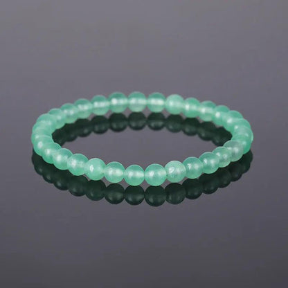 Natural Stone Beaded Bracelet (6mm) - My Vibe Finder