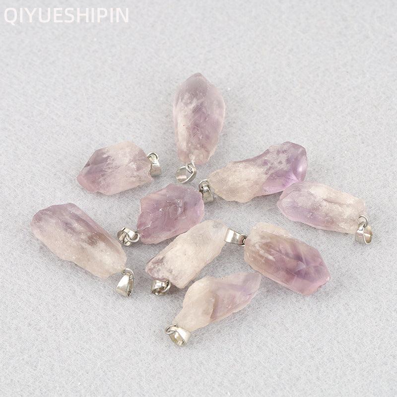 Natural Vrystal Rough Stone Pendant - My Vibe Finder