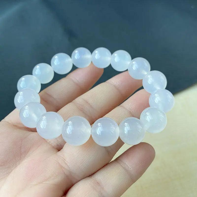 Natural White Agate Bracelet - My Vibe Finder