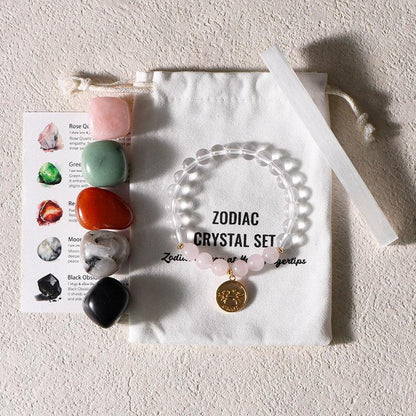 12 Zodiac Polished Gravel Gift Set - My Vibe Finder