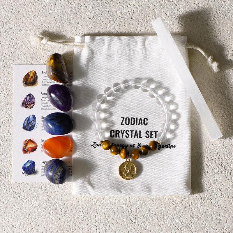 12 Zodiac Polished Gravel Gift Set - My Vibe Finder