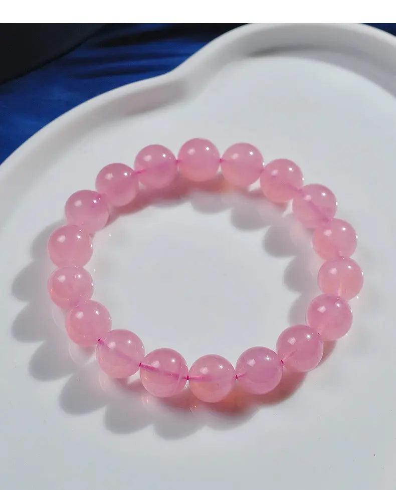 Natural Pink Crystal Bracelet (7A Grade) - My Vibe Finder