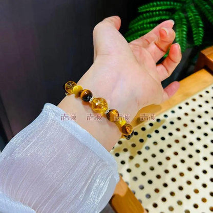 Natural Tiger's Eye Crystal Bracelets - My Vibe Finder