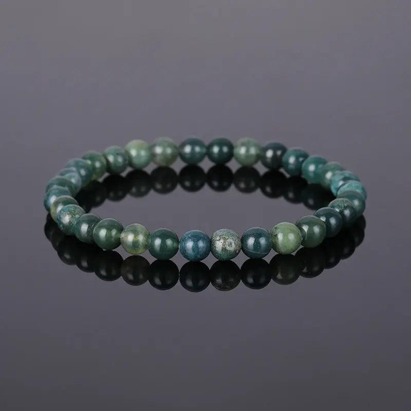 Natural Stone Beaded Bracelet (6mm) - My Vibe Finder