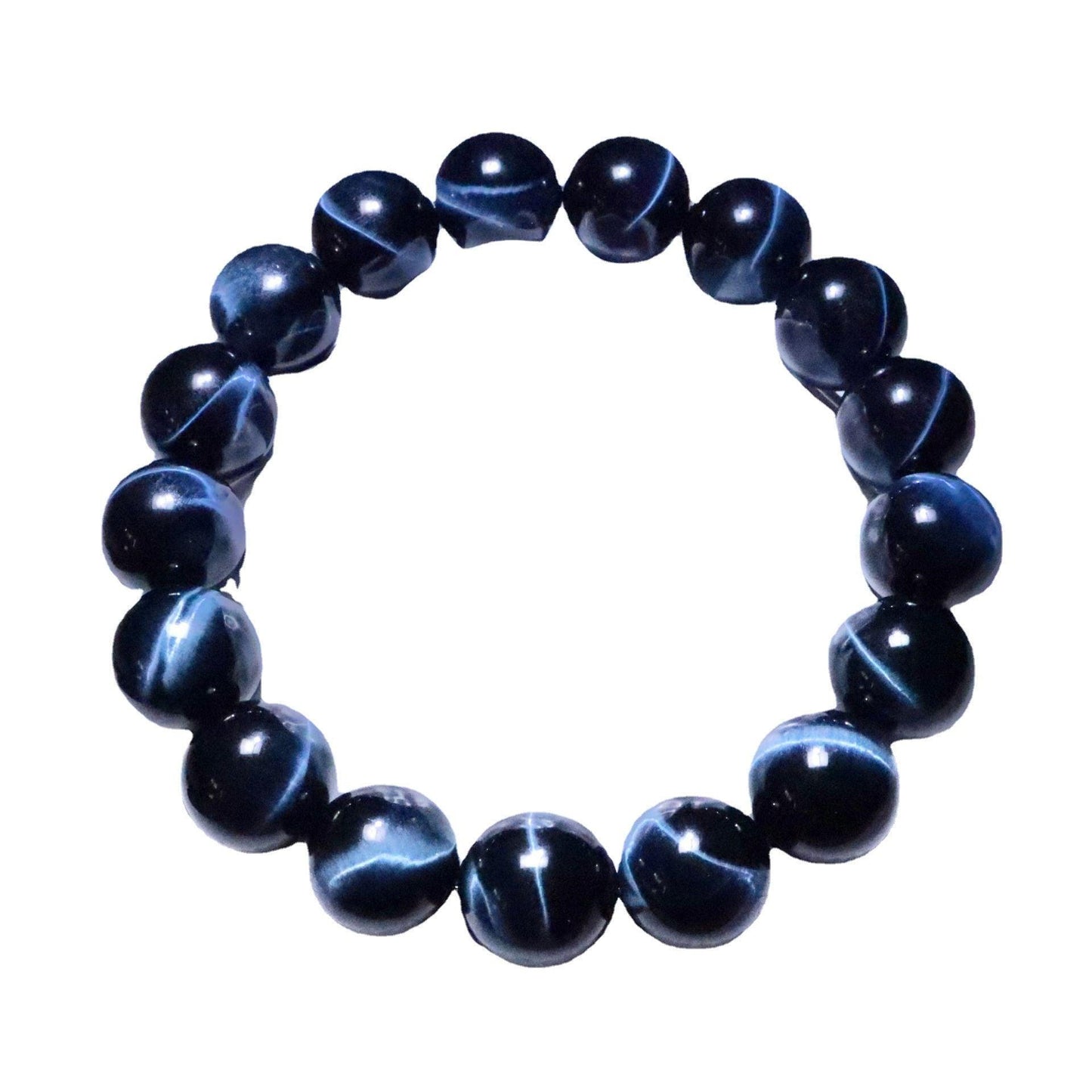 Blue Tiger's Eye bracelet - My Vibe Finder