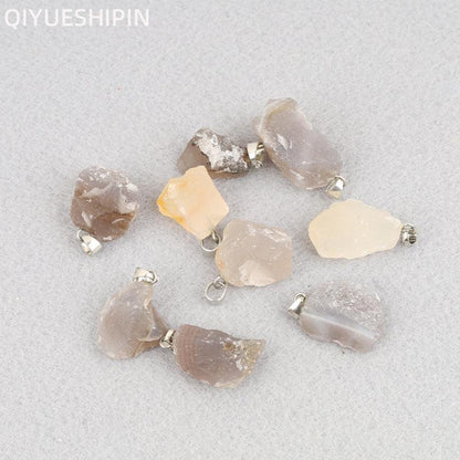 Natural Vrystal Rough Stone Pendant - My Vibe Finder