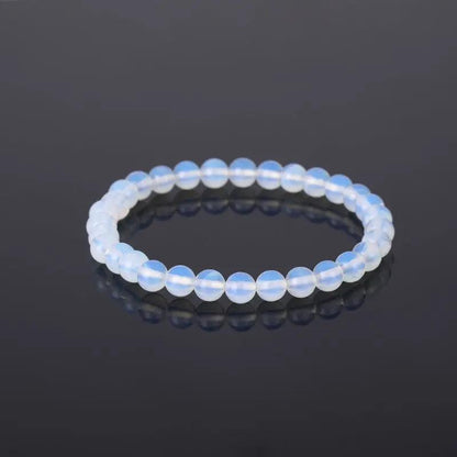 Natural Stone Beaded Bracelet (6mm) - My Vibe Finder