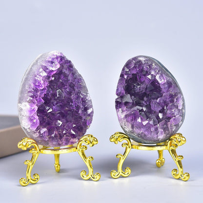 Natural Amethyst Cluster Degaussing Crystal Block - My Vibe Finder