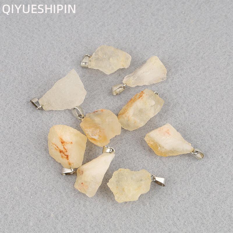 Natural Vrystal Rough Stone Pendant - My Vibe Finder