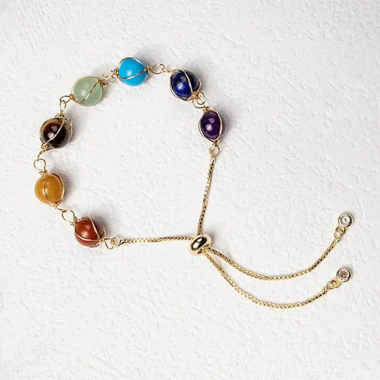 Seven-color Crystal Bracelet - My Vibe Finder