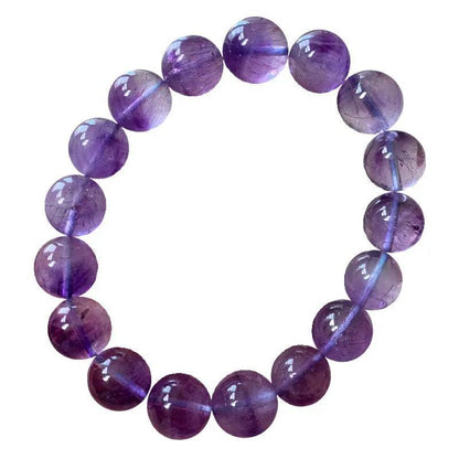 Natural Purple Hair Crystal Bracelet - My Vibe Finder