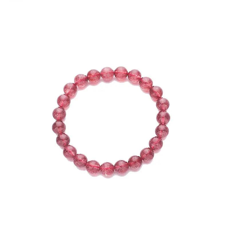 Natural Strawberry Crystal Bracelet(6A/ 7A Grade) - My Vibe Finder