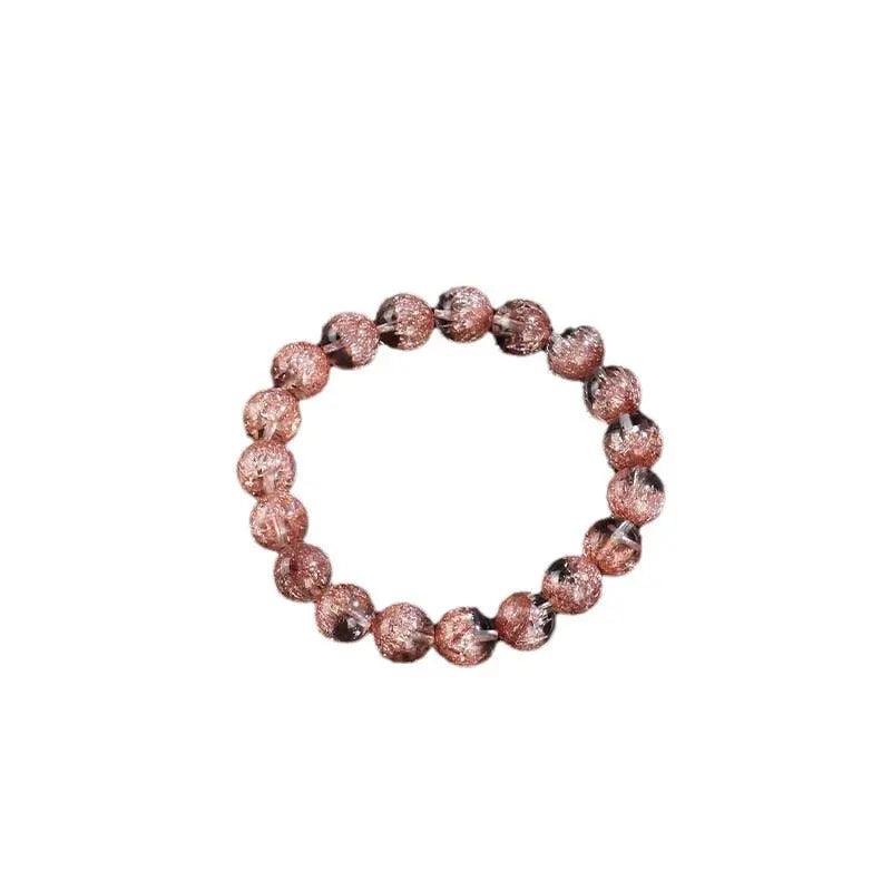 Fireworks Crystal Bracelet (Women/Men) (Pink/Black) - My Vibe Finder