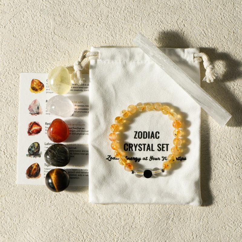 12 Zodiac Polished Gravel Gift Set - My Vibe Finder