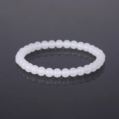 Natural Stone Beaded Bracelet (6mm) - My Vibe Finder