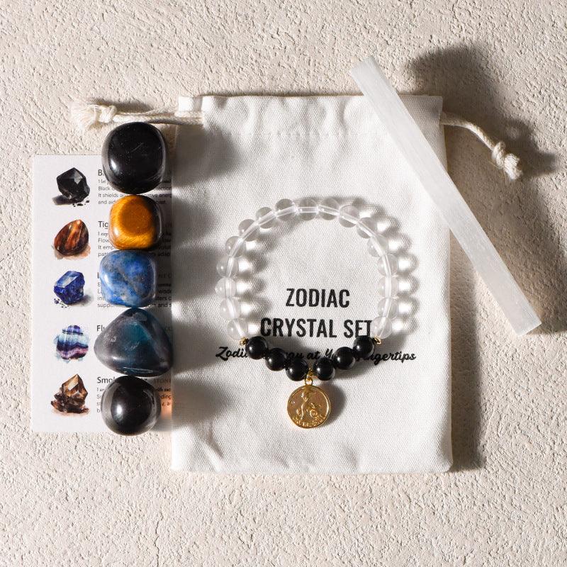 12 Zodiac Polished Gravel Gift Set - My Vibe Finder