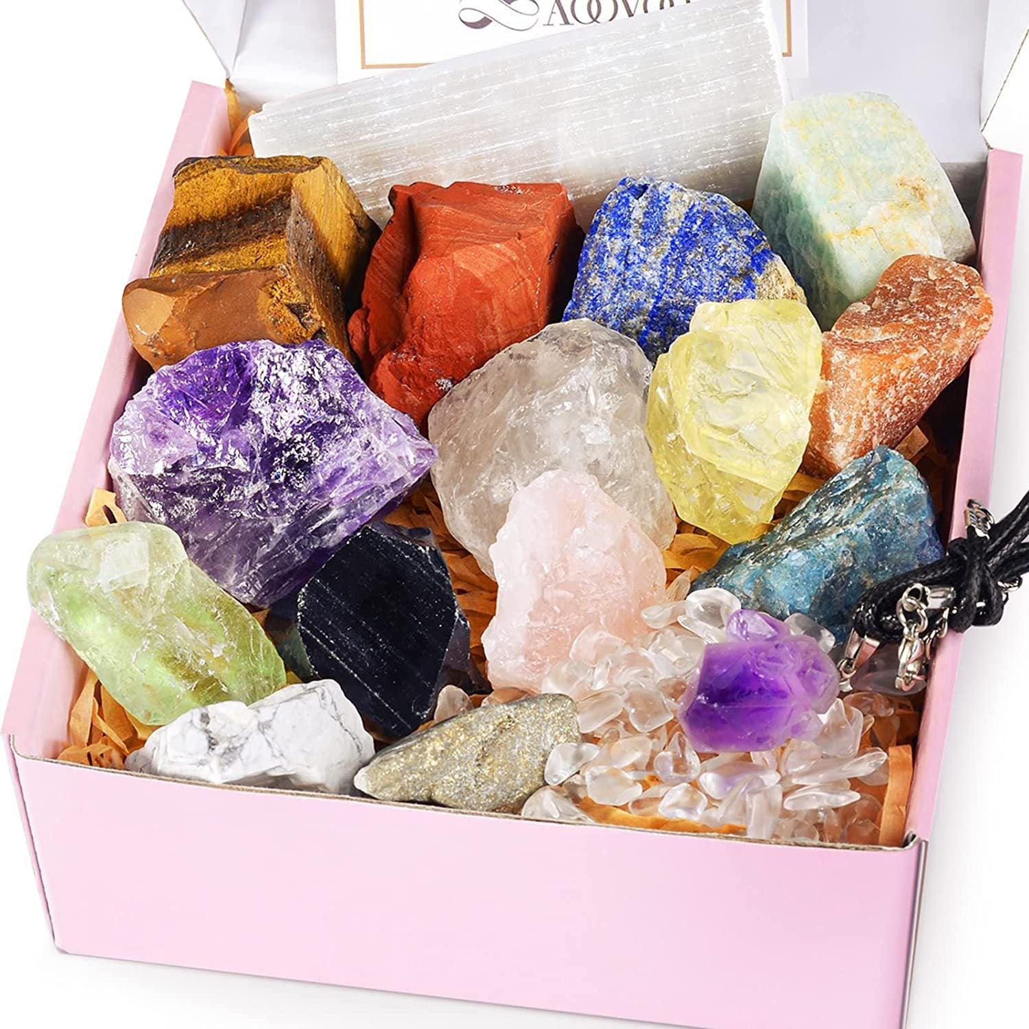 Seven Colored Gemstones Gift Box