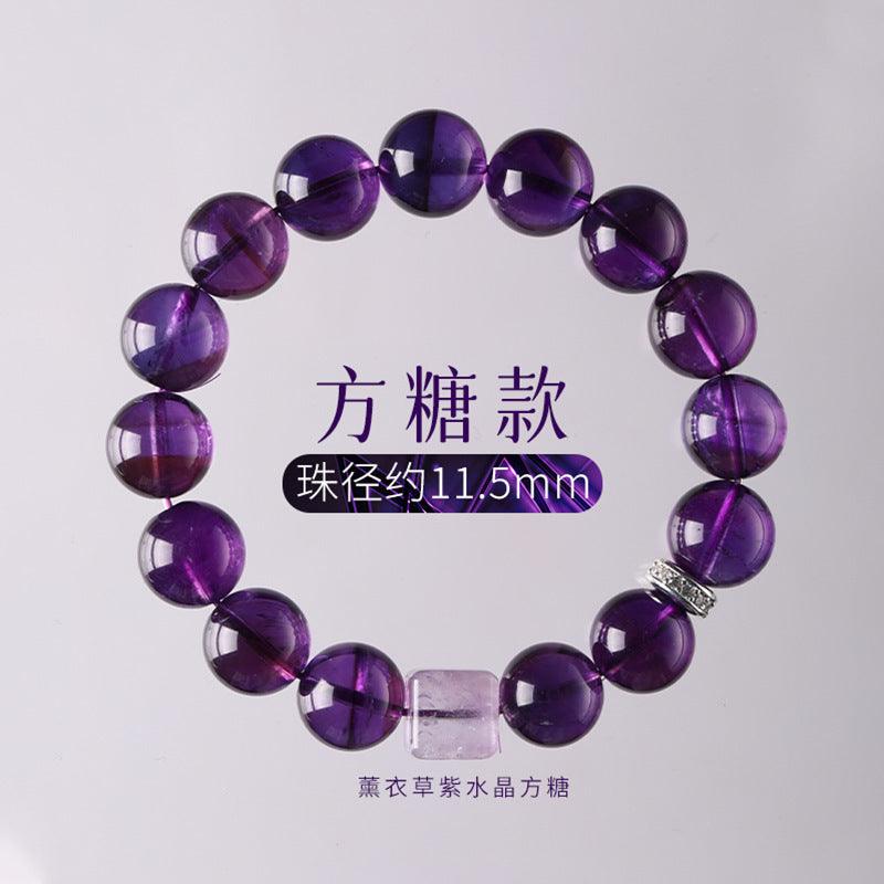 [Customized 7 Styles] Nine Purple Li Fire Crystal Bracelet - My Vibe Finder