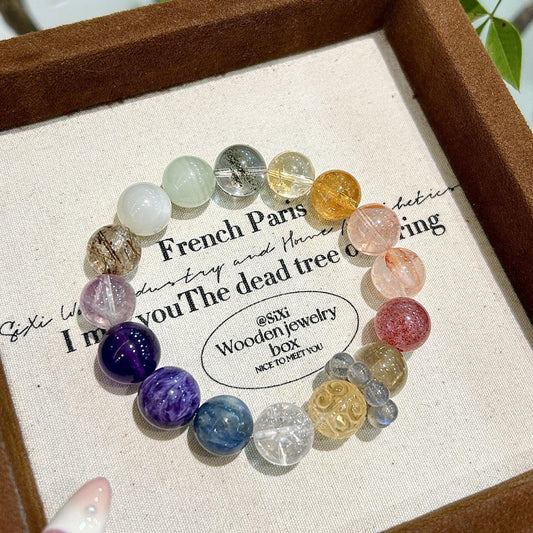 Natural Duobao Crystal Bracelet - My Vibe Finder