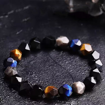 Ethereal Meteorite Onyx Bracelet