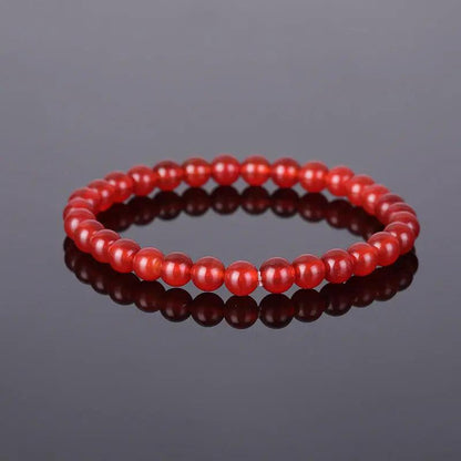 Natural Stone Beaded Bracelet (6mm) - My Vibe Finder