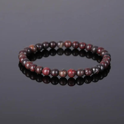 Natural Stone Beaded Bracelet (6mm) - My Vibe Finder