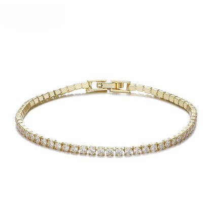 Full Diamond Crystal Women's Bracelet (2.5mm) My Vibe Finder