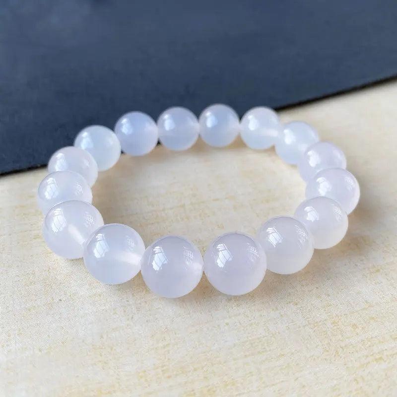 Natural White Agate Bracelet - My Vibe Finder