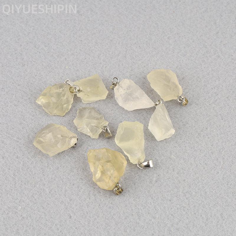 Natural Vrystal Rough Stone Pendant - My Vibe Finder