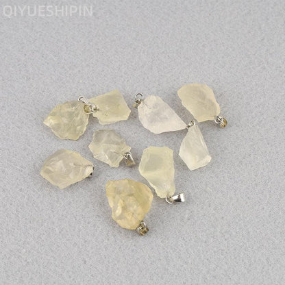 Natural Vrystal Rough Stone Pendant - My Vibe Finder