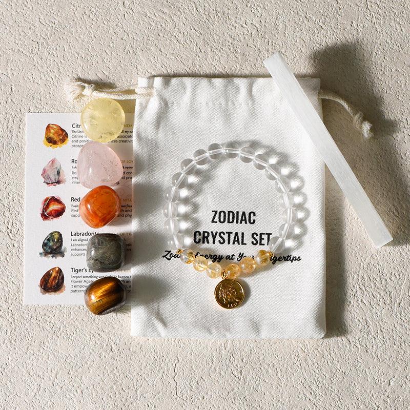 12 Zodiac Polished Gravel Gift Set - My Vibe Finder