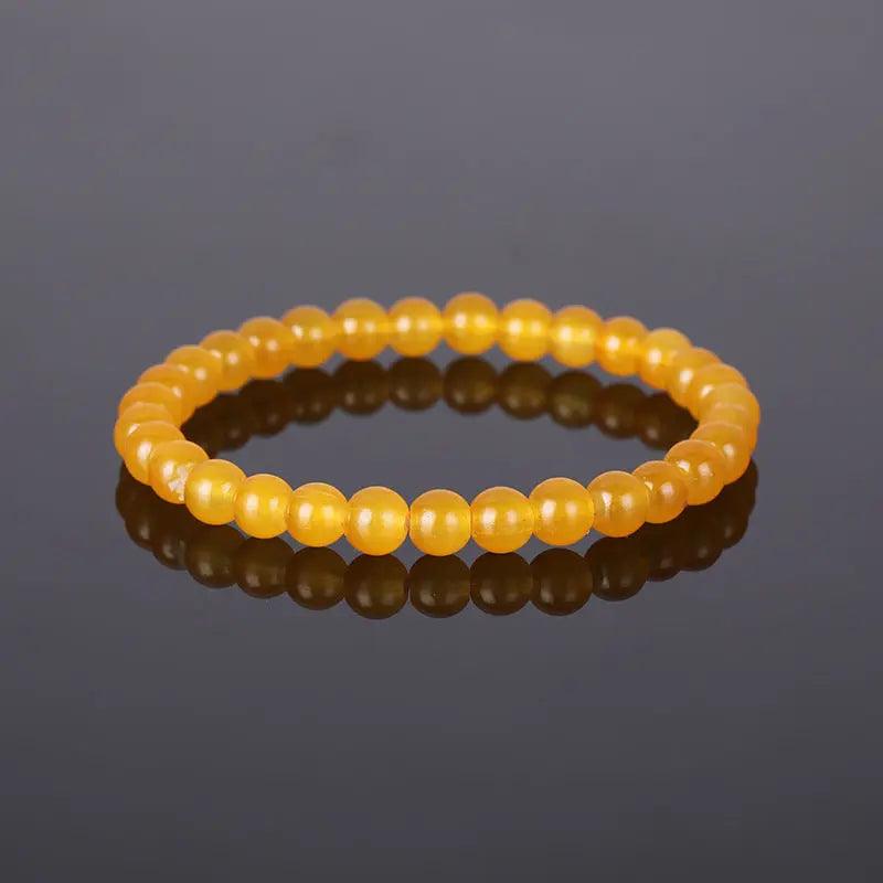 Natural Stone Beaded Bracelet (6mm) - My Vibe Finder