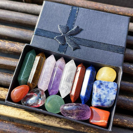 Hexagonal Pillar Chakra Set