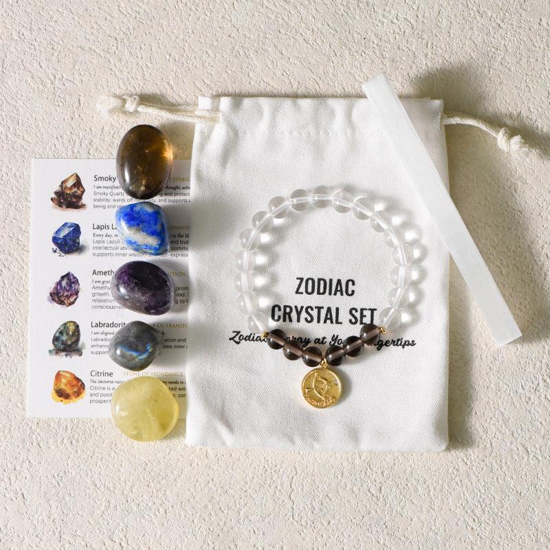 12 Zodiac Polished Gravel Gift Set - My Vibe Finder