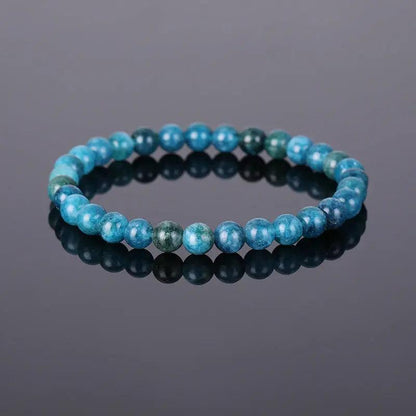 Natural Stone Beaded Bracelet (6mm) - My Vibe Finder