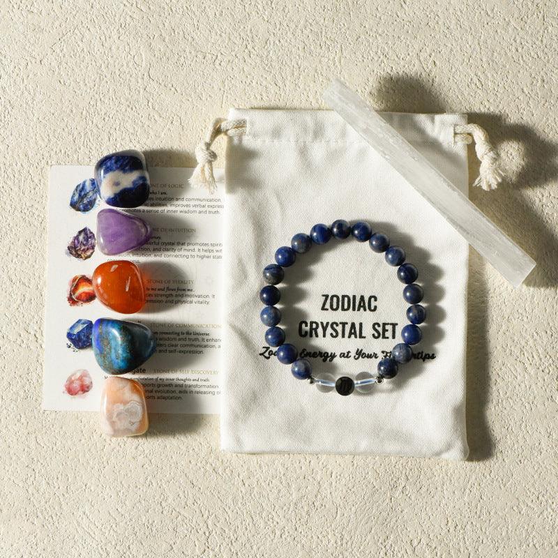 12 Zodiac Polished Gravel Gift Set - My Vibe Finder