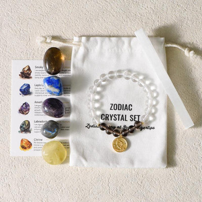 12 Zodiac Polished Gravel Gift Set - My Vibe Finder