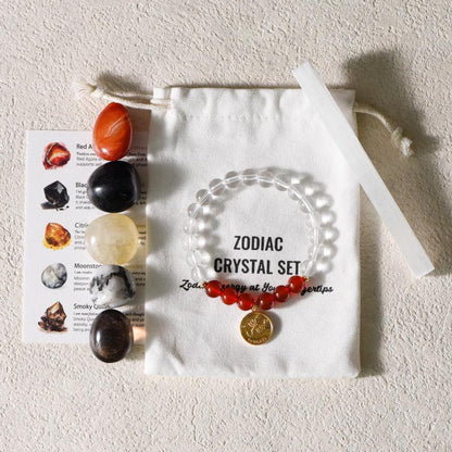 12 Zodiac Polished Gravel Gift Set - My Vibe Finder