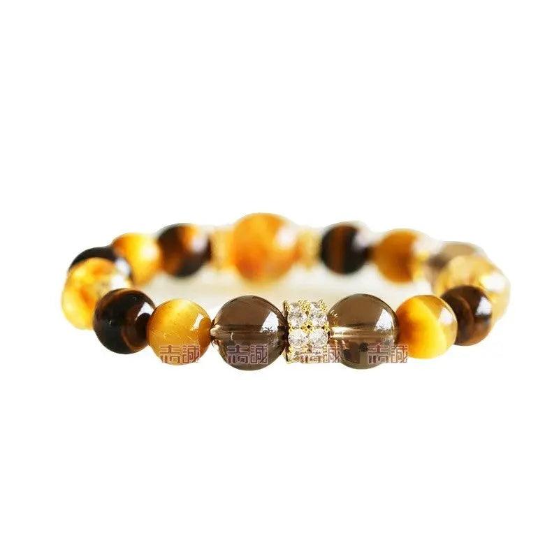 Natural Tiger's Eye Crystal Bracelets - My Vibe Finder