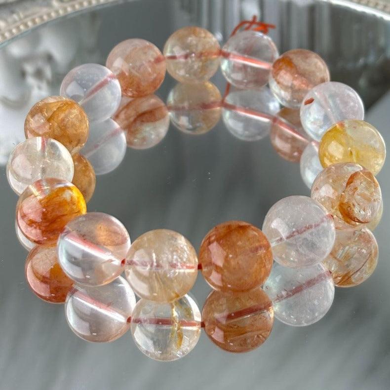 Natural Koi Gum Flower Crystal Bracelet - My Vibe Finder