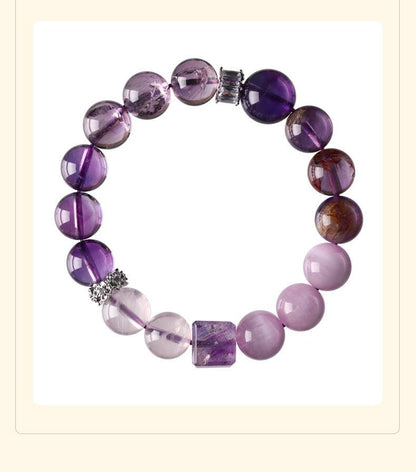 [Customized 7 Styles] Nine Purple Li Fire Crystal Bracelet - My Vibe Finder