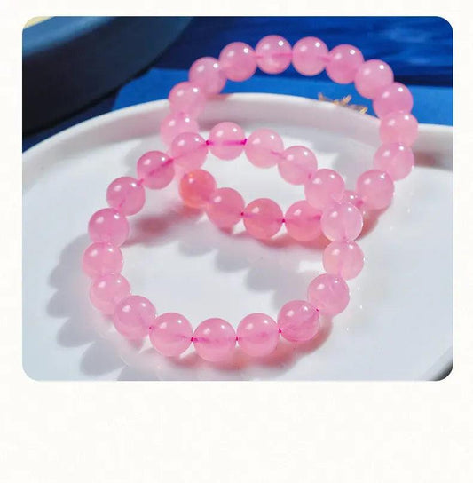 Natural Pink Crystal Bracelet (7A Grade) - My Vibe Finder