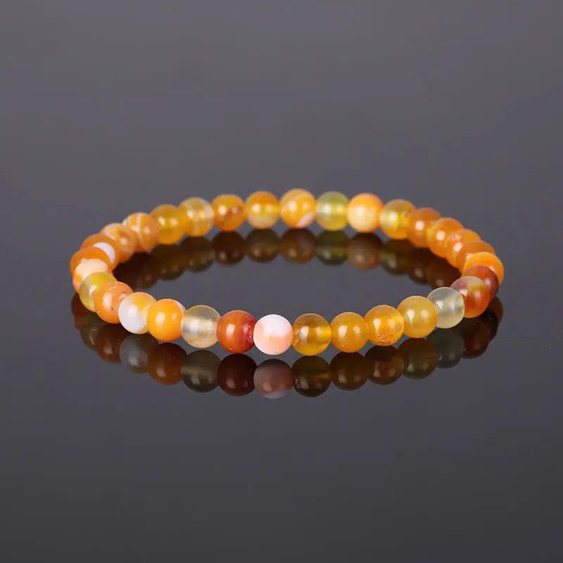 Natural Stone Beaded Bracelet (6mm) - My Vibe Finder