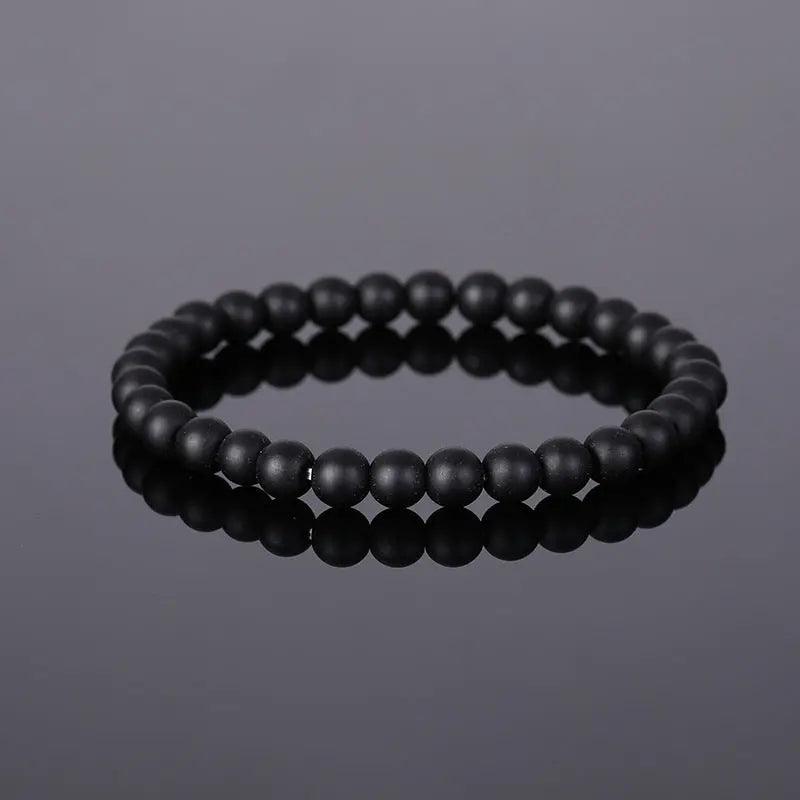 Natural Stone Beaded Bracelet (6mm) - My Vibe Finder