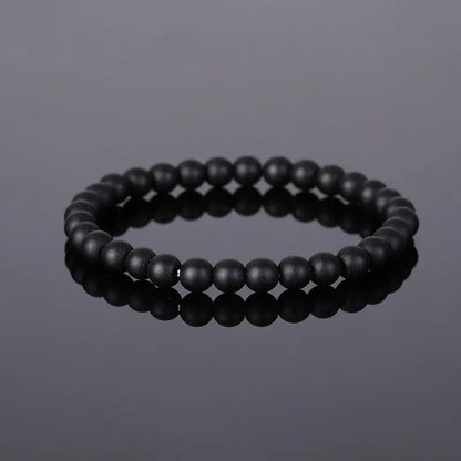 Natural Stone Beaded Bracelet (6mm) - My Vibe Finder