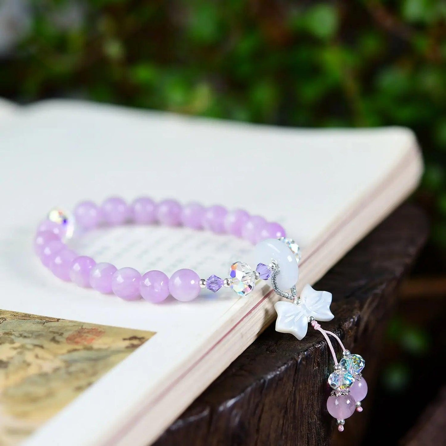 Natural Kunzite Stone Bracelet - My Vibe Finder