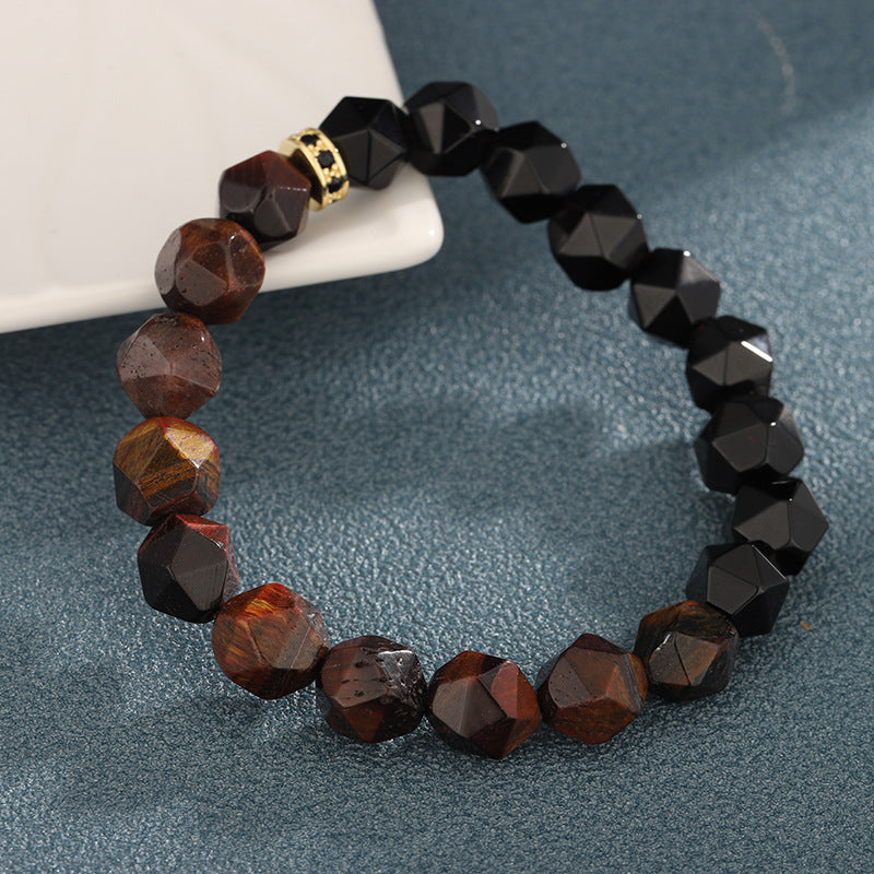 Ethereal Meteorite Obsidian Bracelet My Vibe Finder