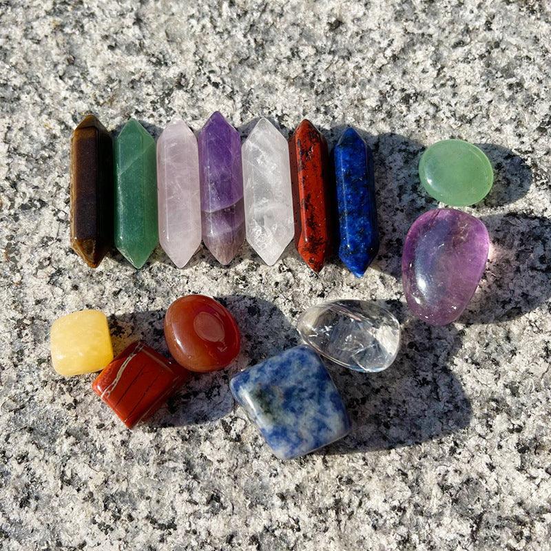 Hexagonal Pillar Chakra Set